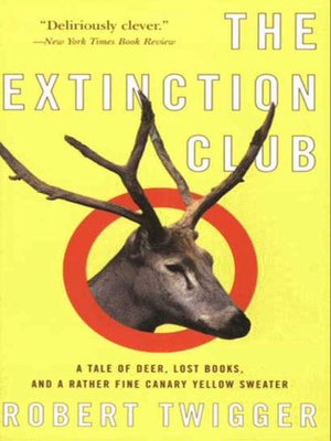 cover image of The Extinction Club